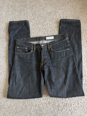 GUSTIN Slim 113 Raw Selvedge Denim Jeans